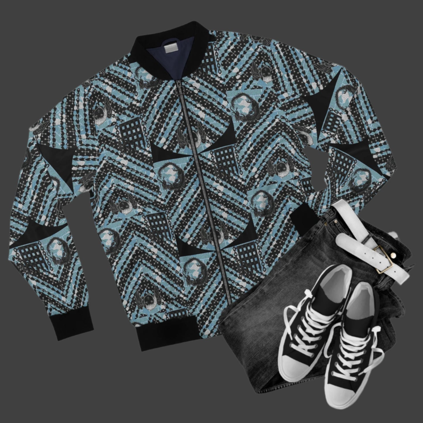 Men's Bomber Jacket (AOP)